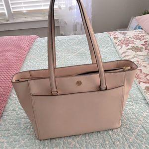 Tory Burch light pink purse
